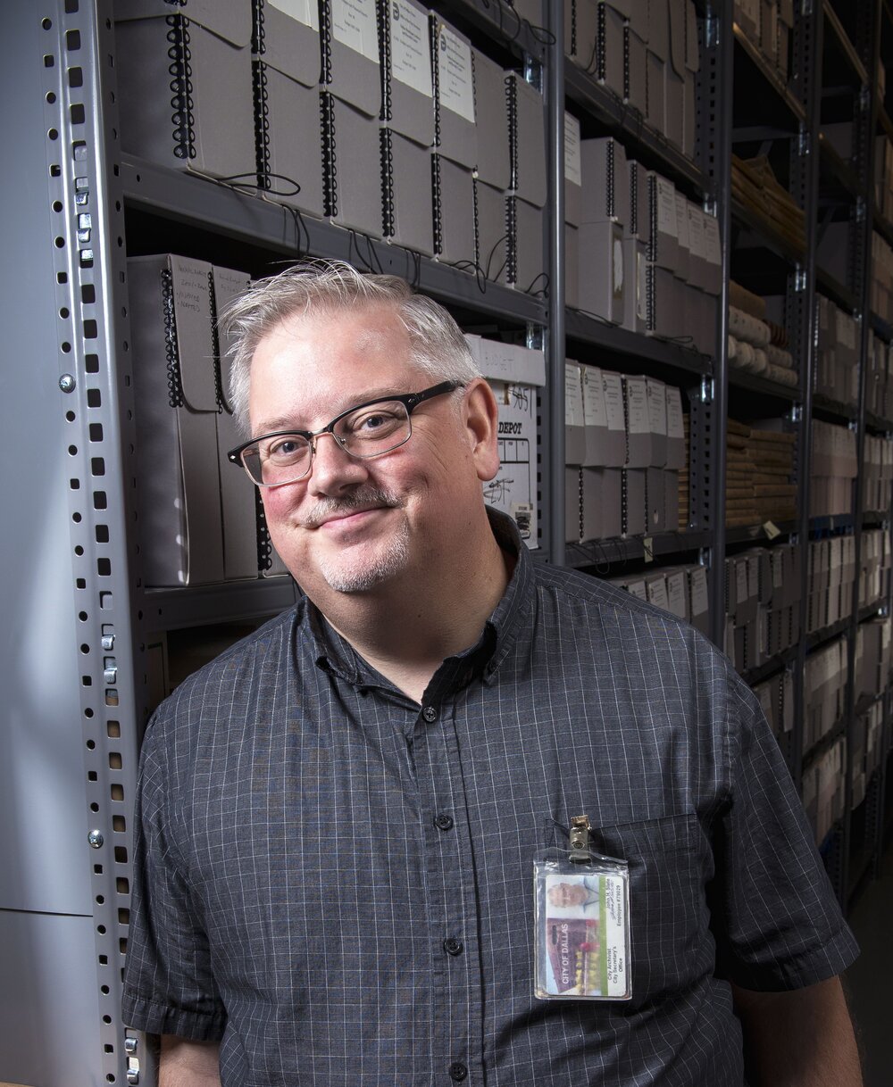 John H. Slate, City Archivist, Dallas Municipal Archives, City of Dallas