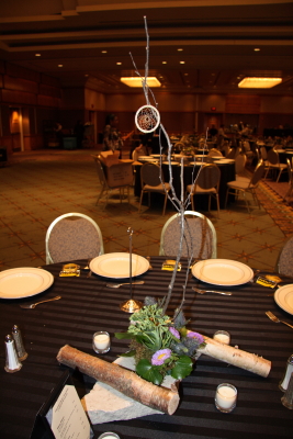 Centerpiece at Inaugural Banquet