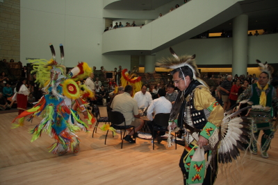 Dancers at the Honor Dance